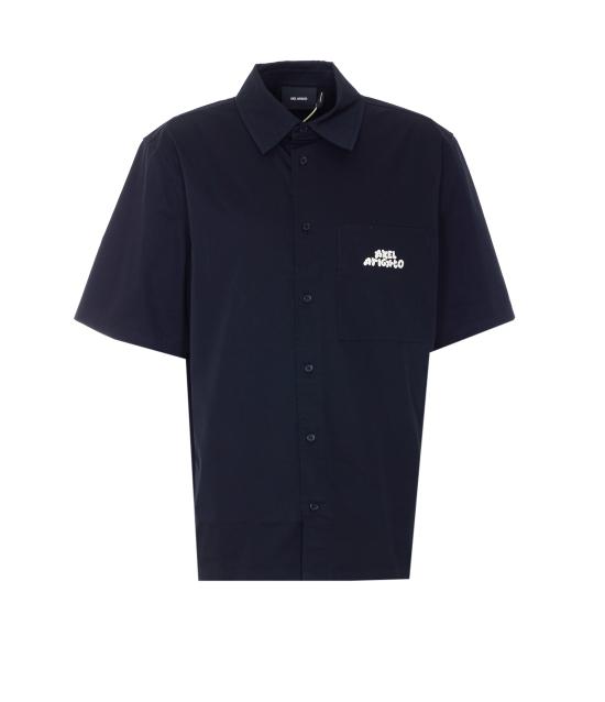 26SS 악셀 아리가토 반팔 셔츠 A3980001 BLACK Black