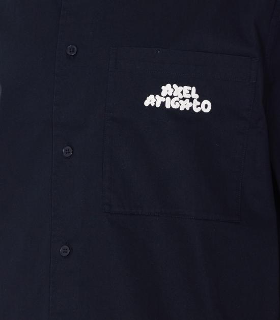 26SS 악셀 아리가토 반팔 셔츠 A3980001 BLACK Black - AXEL ARIGATO