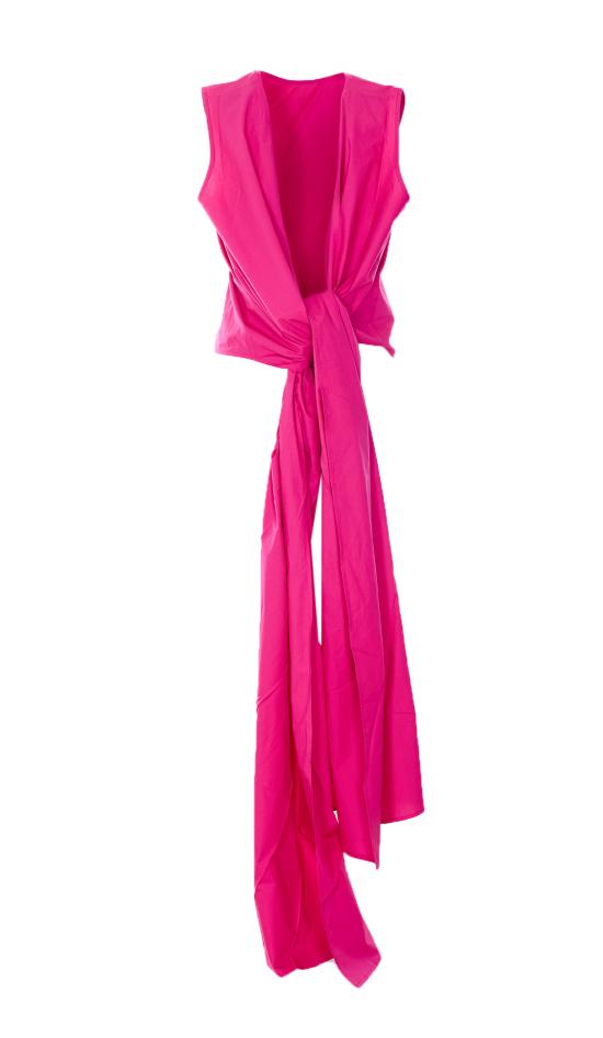 26SS 에센셜앤트워프 긴팔 티셔츠 JELANI ML39 Fuchsia - ESSENTIEL ANTWERP