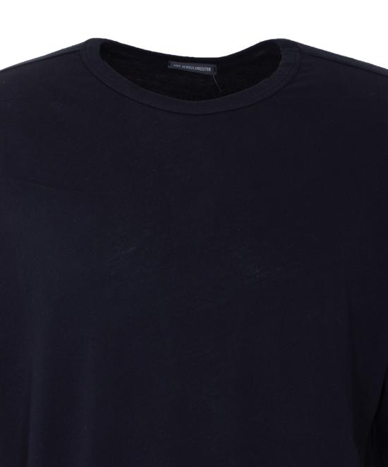 26SS 앤 드뮐미스터 반팔 티셔츠 13912 FA206099 Black - ANN DEMEULEMEESTER