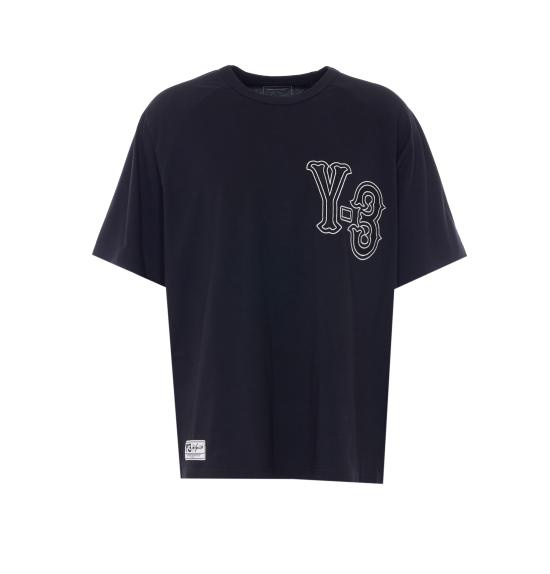 26SS 와이쓰리 반팔 티셔츠 KQ9307 BLACK Black