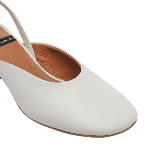 26SS 엔젤 알라르콘 힐/펌프스 26067 157ANEXT OTTICO White - ANGEL ALARCON