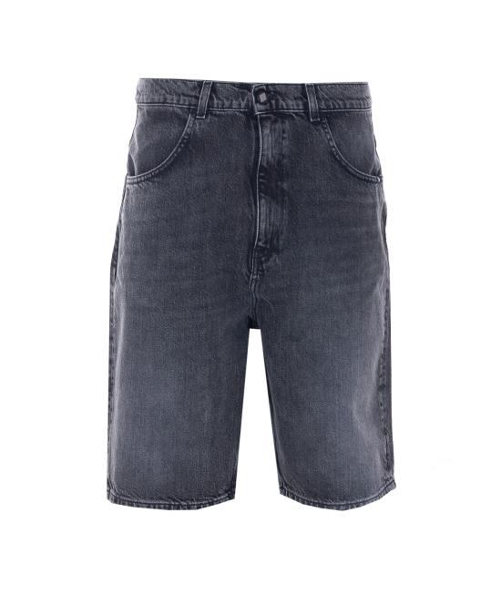 26SS 아미시 데님 숏팬츠 AMU003 N09430113011 Black