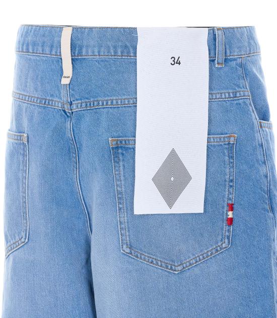 26SS 아미시 데님 숏팬츠 AMU003 D74302130213 Blue - AMISH