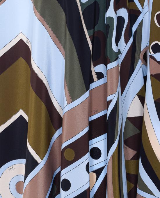 26SS 푸찌 미디 원피스 6HRL02 6H843016 Khaki blue - PUCCI