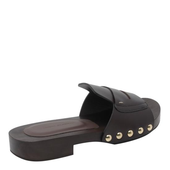 26SS 엔젤 알라르콘 뮬/슬리퍼 26097 WD1GOTEBORG TESTA Brown - ANGEL ALARCON