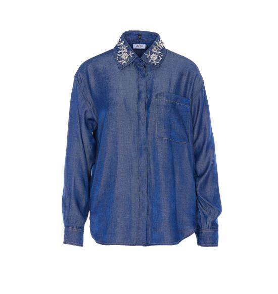 26SS 리우조 블라우스 UA6274D4894 77000 Blue