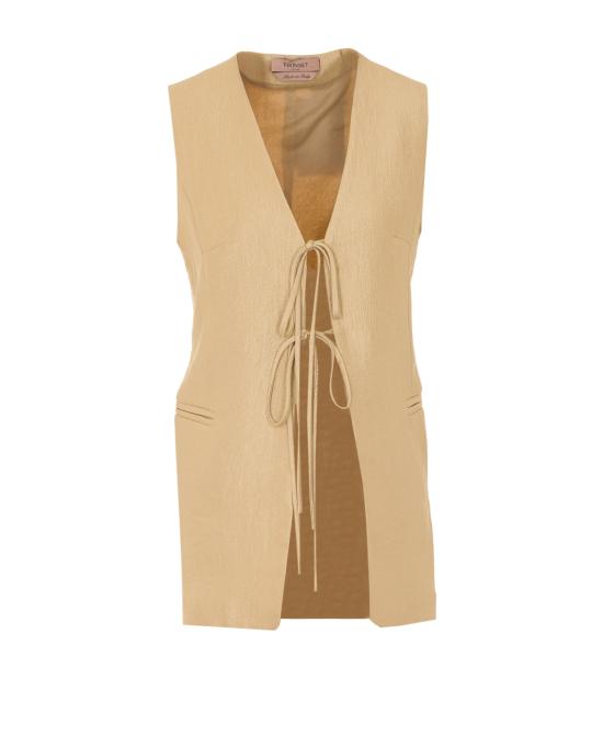 26SS 트윈셋 베스트 261TT2532 13506 Beige