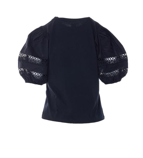 26SS 트윈셋 반팔 티셔츠 261TT2260 00006 Black - TWINSET
