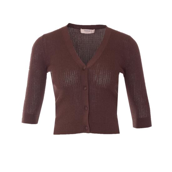 26SS 트윈셋 가디건 261TT3182 12110 Brown