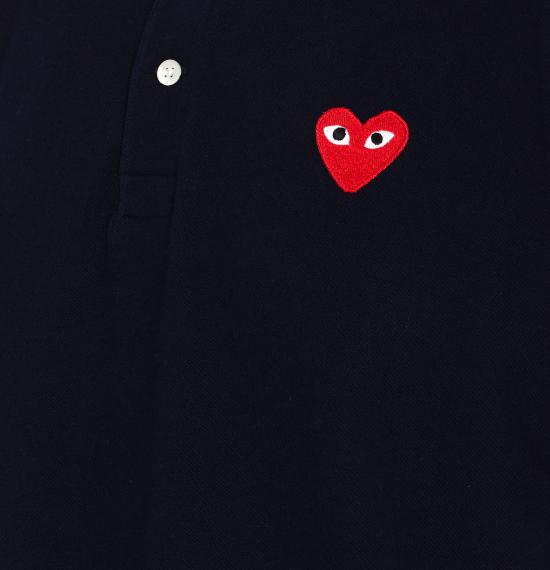 26SS 꼼데가르송 폴로 티셔츠 T006 2 Blue - COMME DES GARCONS