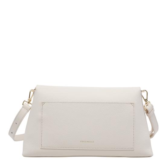 26SS 코치넬리 크로스백 E1 TOA 12 01 01685 White - COCCINELLE