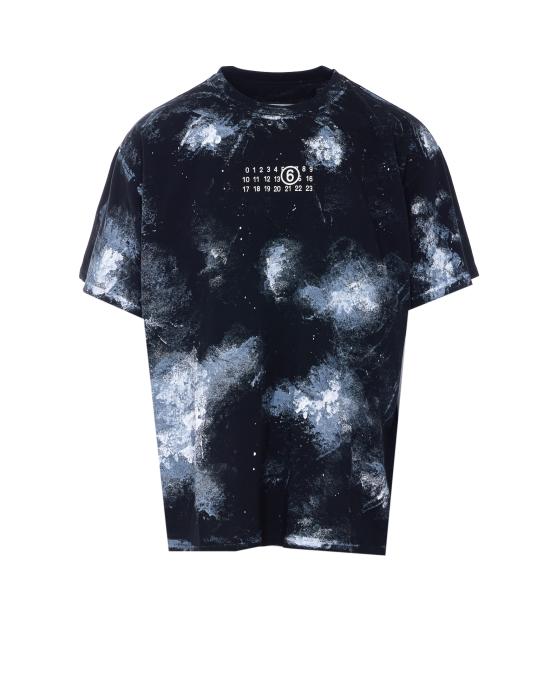 26SS MM6 메종마르지엘라 반팔 티셔츠 SH2GC0039 M20048900 Black