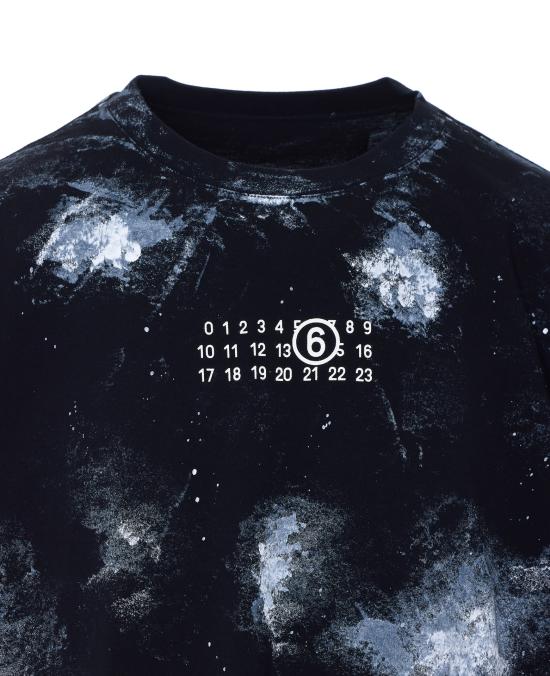 26SS MM6 메종마르지엘라 반팔 티셔츠 SH2GC0039 M20048900 Black - MM6 MAISON MARGIELA