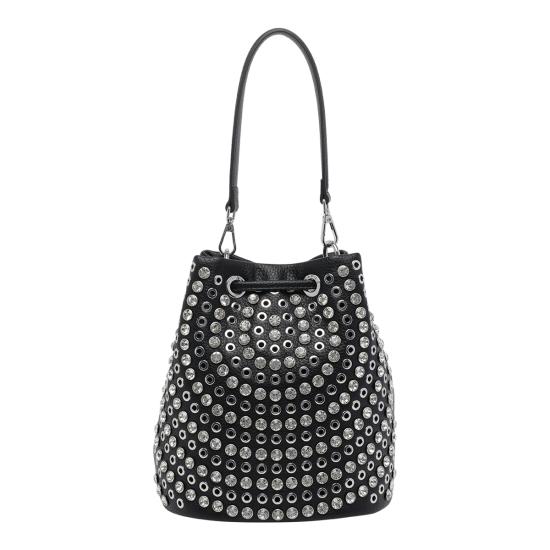 26SS 라캐리 숄더백 161MEM208TBS BLA Black - LA CARRIE