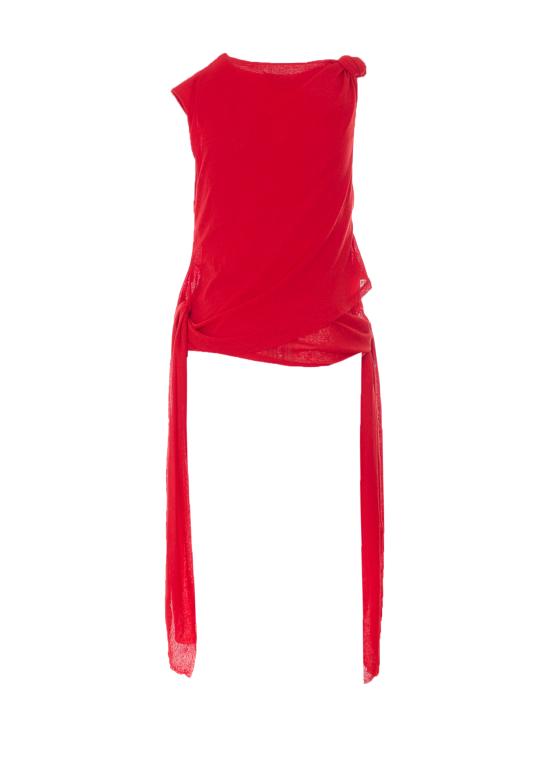 26SS 가니 긴팔 티셔츠 A1040289 06P Red - GANNI