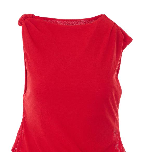 26SS 가니 긴팔 티셔츠 A1040289 06P Red - GANNI