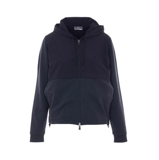 26SS 에르노 후드 티셔츠 JC000100D 560319300 Black