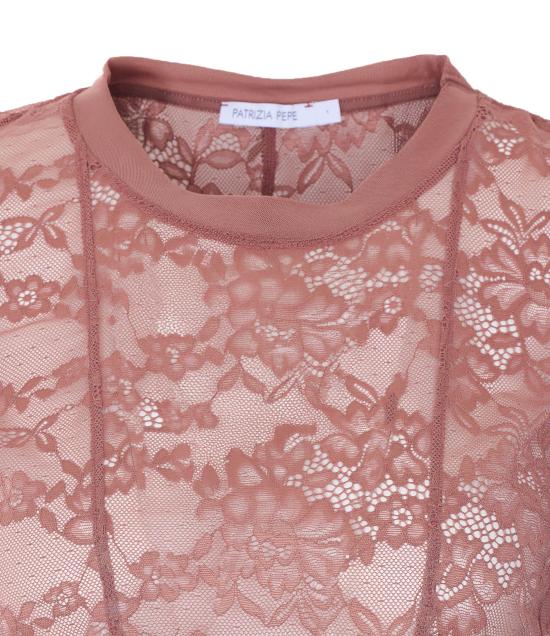 26SS 파트리지아페페 반팔 티셔츠 2M4465 J301B885 Pink - PATRIZIA PEPE