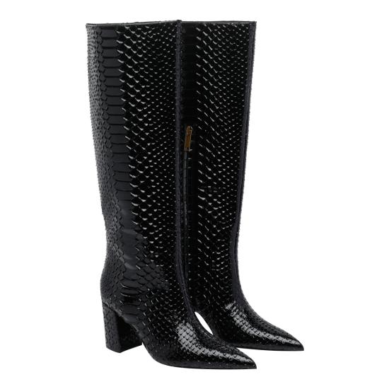 25FW 커트가이거 부츠 5026500719 BLACK SNAKE Black - KURT GEIGER