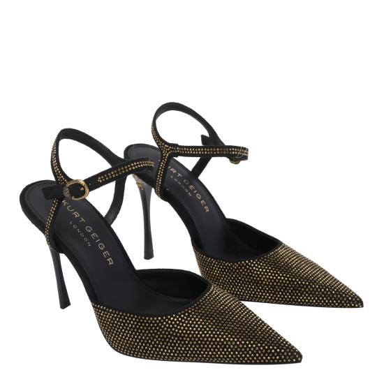 25FW 커트가이거 힐/펌프스 4989405609 BLACK COMB Black - KURT GEIGER