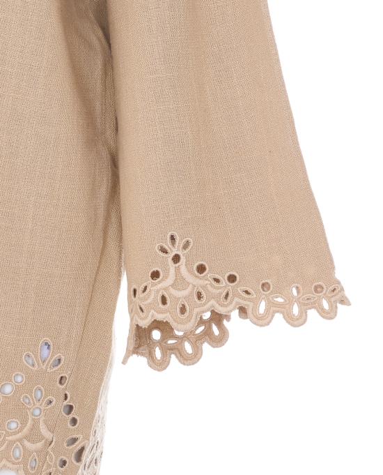 26SS 이자벨마랑에뚜왈 미디 원피스 RO0653FB D1J04E10SA Beige - ISABEL MARANT ETOILE