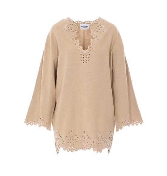 26SS 이자벨마랑에뚜왈 미디 원피스 RO0653FB D1J04E10SA Beige