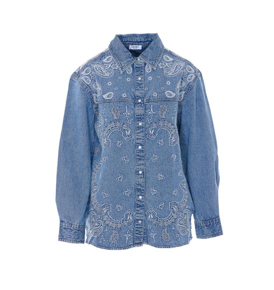 26SS 리우조 데님 자켓 UA6145D0313 79016 Blue