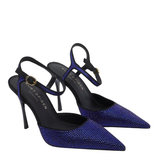 25FW 커트가이거 힐/펌프스 4989481609 BLUE DARK Blue - KURT GEIGER