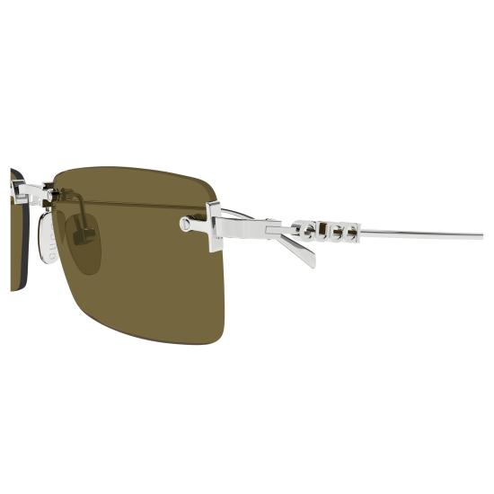 25FW 구찌 선글라스 GG1941S 002 SILVER SILVER BROWN - GUCCI