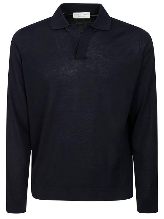 26SS 필리포 드 로렌티스 폴로 티셔츠 PL0MLSK CR14R 890 NAVY