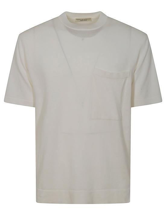 26SS 필리포 드 로렌티스 반팔 티셔츠 TS0MCTOV CR14R 020 MILK