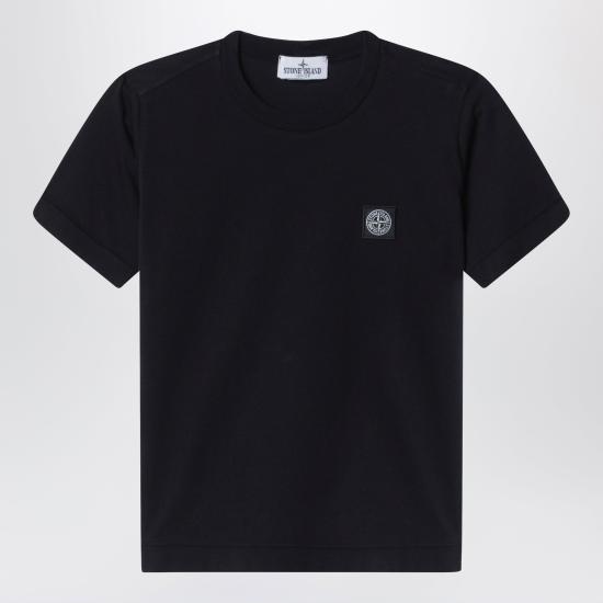 26SS [키즈] 스톤 아일랜드 티셔츠 162100002S0047 Black