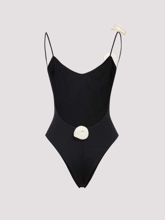 25FW 라 레베체 원피스 수영복 LR24AS1BLACK White - LA REVECHE