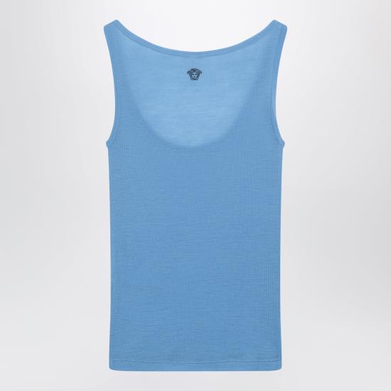 26SS 베르사체 민소매 티셔츠 10236981A17548 Light blue - VERSACE