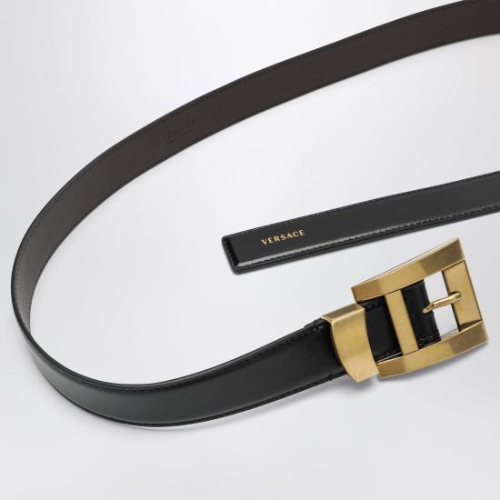 26SS 베르사체 레귤러 벨트 10237351A17848 Black - VERSACE