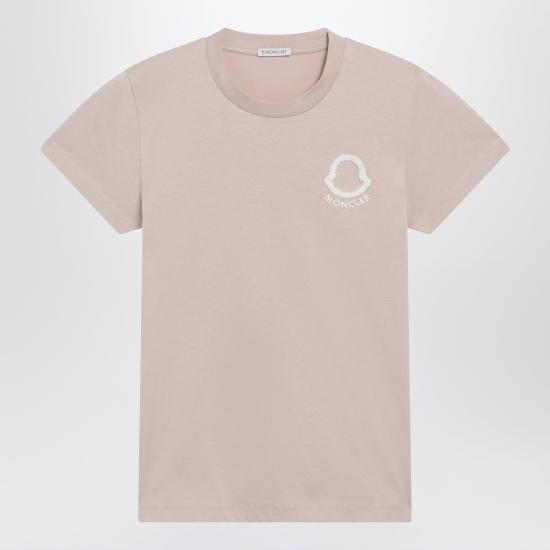 26SS 몽클레어 반팔 티셔츠 8C0006189AUO Pink