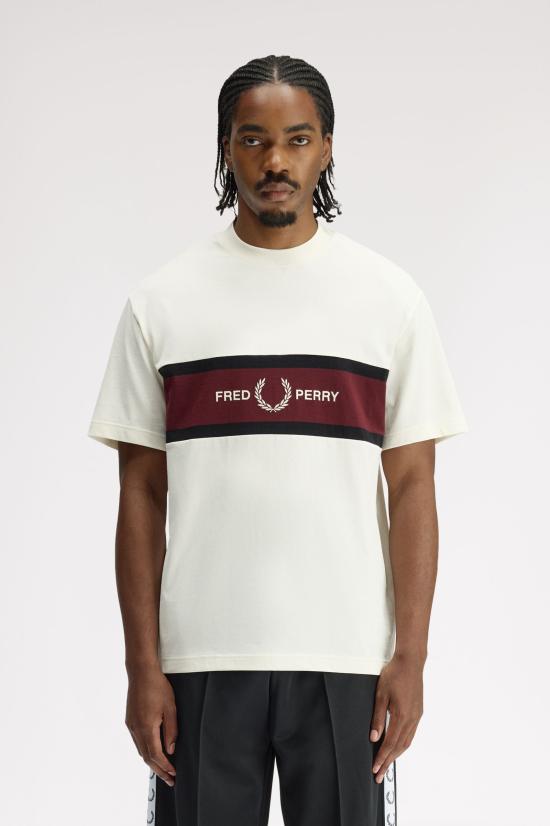 26SS 프레드페리 반팔 티셔츠 M2405 560 Ecru - FRED PERRY