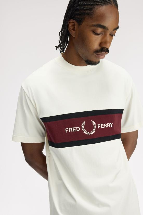 26SS 프레드페리 반팔 티셔츠 M2405 560 Ecru - FRED PERRY