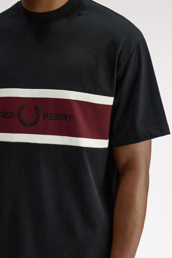 26SS 프레드페리 반팔 티셔츠 M2405 102 Black - FRED PERRY