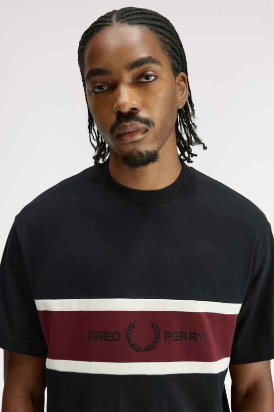 26SS 프레드페리 반팔 티셔츠 M2405 102 Black - FRED PERRY