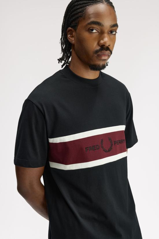26SS 프레드페리 반팔 티셔츠 M2405 102 Black - FRED PERRY