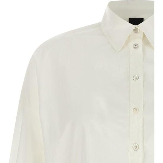 26SS 핑코 셔츠 107005A2LD Z05 Bianco biancaneve - PINKO