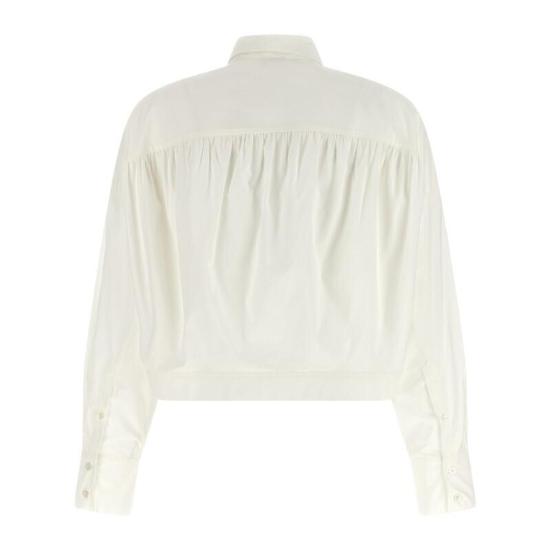 26SS 핑코 셔츠 107005A2LD Z05 Bianco biancaneve - PINKO