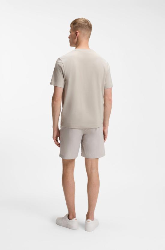 26SS 보스 반팔 티셔츠 50473278 10242929 01 070 Open beige - BOSS