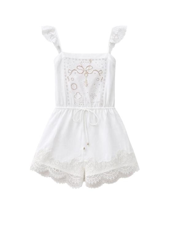 26SS 셀프 포트레이트 점프수트 AC26006JSW WHITE White