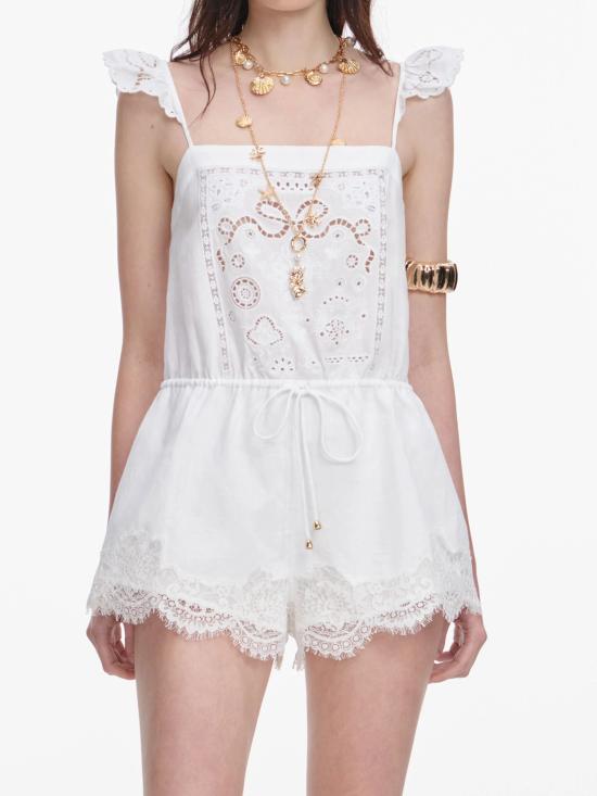 26SS 셀프 포트레이트 점프수트 AC26006JSW WHITE White - SELF PORTRAIT