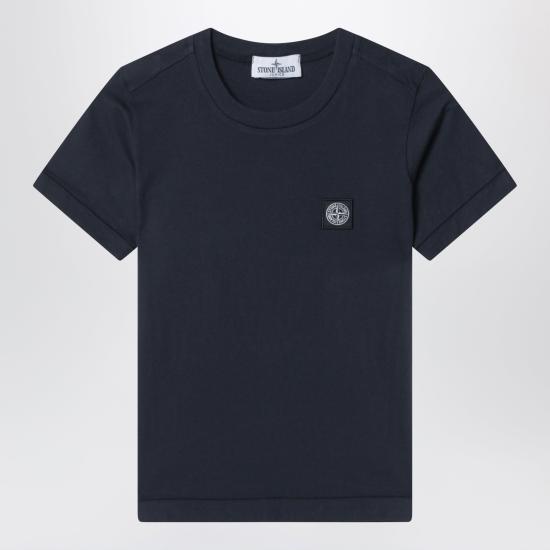 26SS [키즈] 스톤 아일랜드 티셔츠 162100002 CS0047 Blue