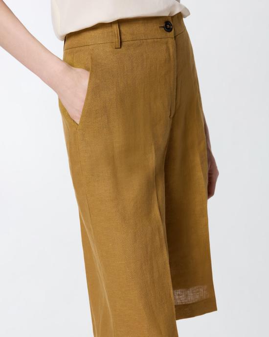 26SS 핑코 숏팬츠 106870A3E3 L25 Bronzo - PINKO