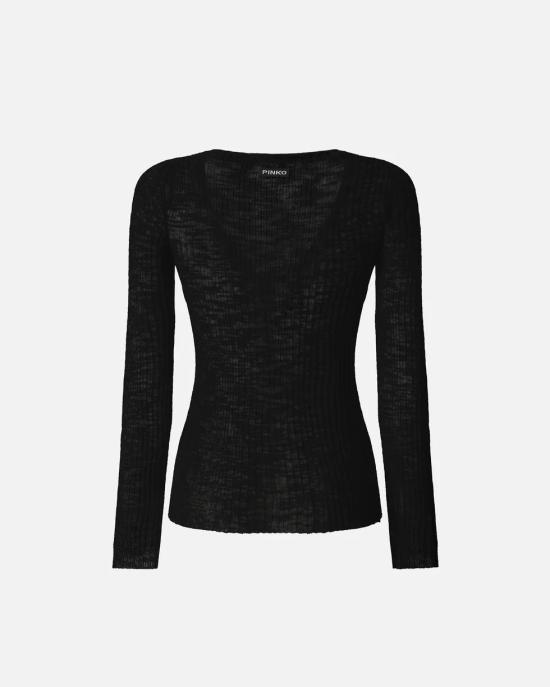 26SS 핑코 스웨터 107001A3C Z99 Black - PINKO